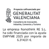 Logo Financiación Generalitat Valenciana 2025
